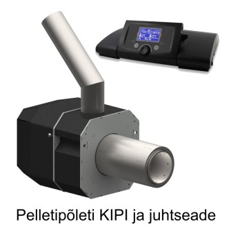 Pelletipõleti KIPI 5-20 kW ja juhtseade EcoMAX 920