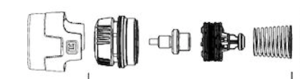 Repair kit 551, 35 - 65 °C (Kvs 1.6)