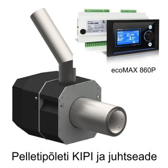 Пеллетная горелка KIPI 6-26 кВт и блок управления ecoMAX 860P