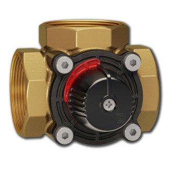 3-way valve DN50 (2") Kvs 40, brass, LK 840 ThermoMix® 2.0