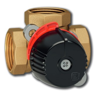 3Т клапан - смесительный клапан 1" КВС 6.3, латунь, LK 840 ThermoMix® 2.0